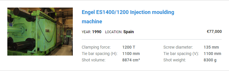 Engel injection moulding machine 2
